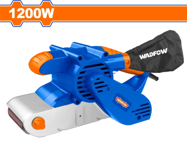 ТРАЧНА БРУСИЛКА СО БЕСКОНЕЧНА ЛЕНТА 1200W WADFOW WBA1512001