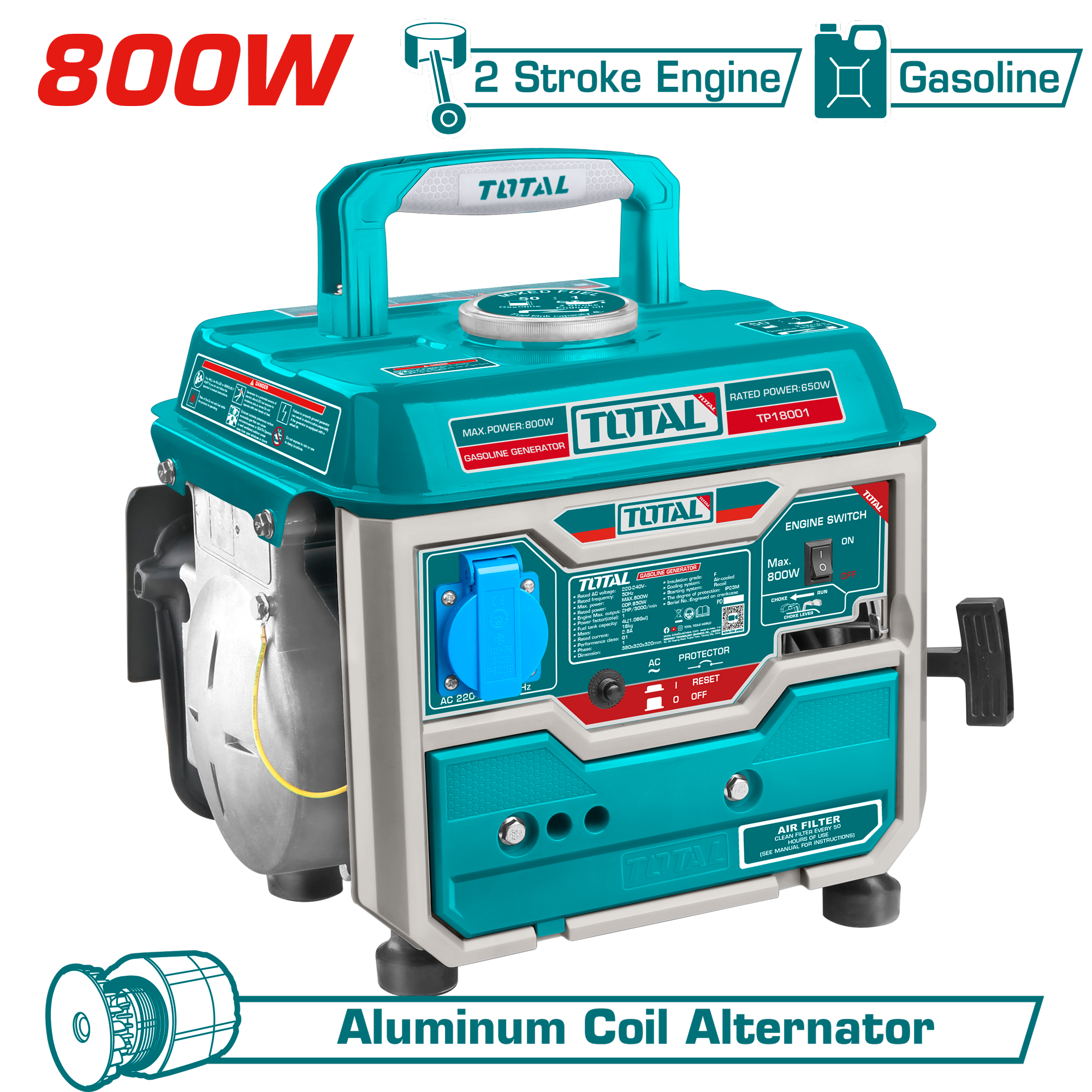 Agregat TOTAL 800W TP18001