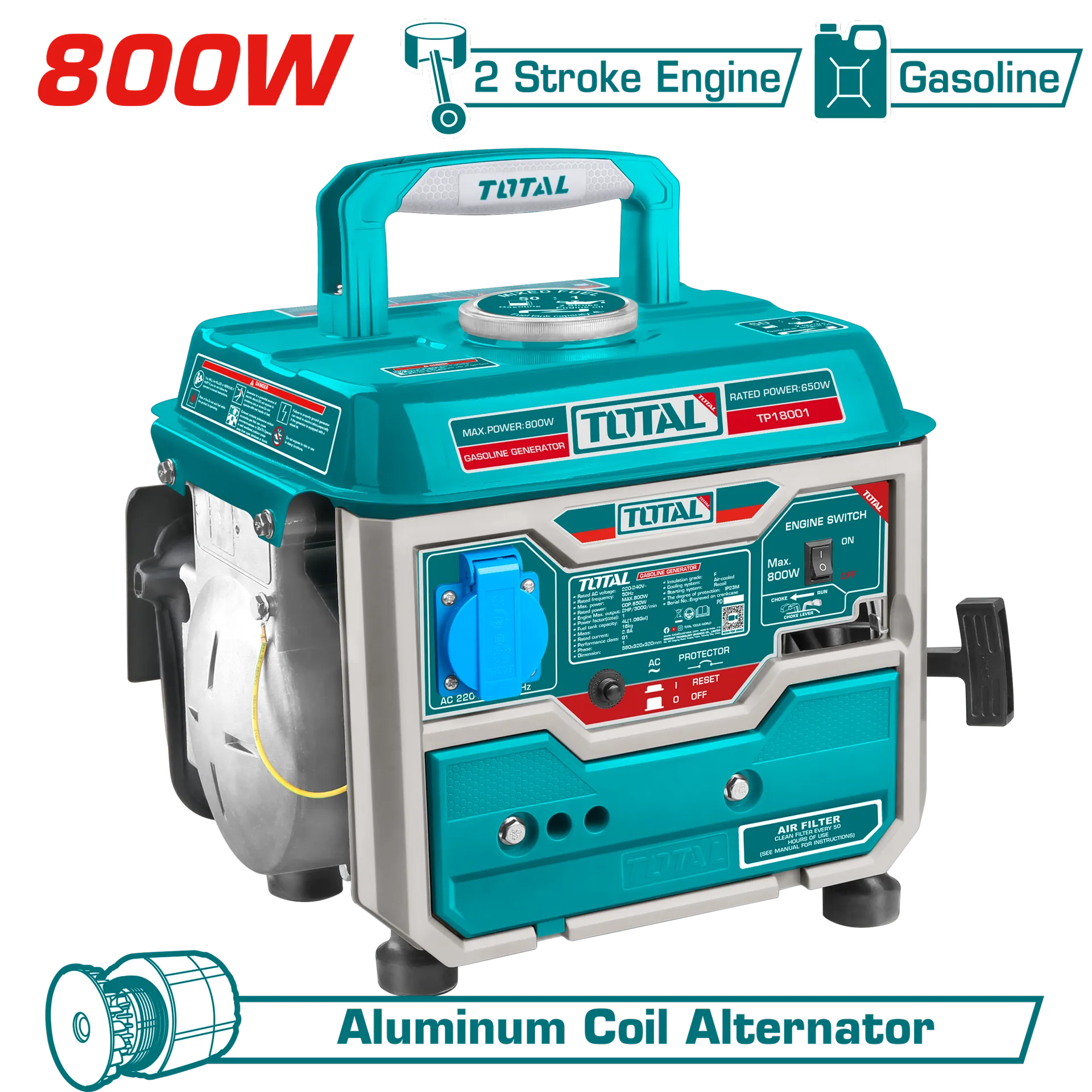 Agregat TOTAL 800W TP18001