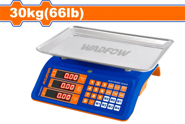 Електронска вага 30kg WADFOW WEC1520