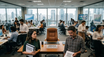 Liderança em Estado de Ausência: Quando a Empresa Cresce, Mas as Pessoas Não