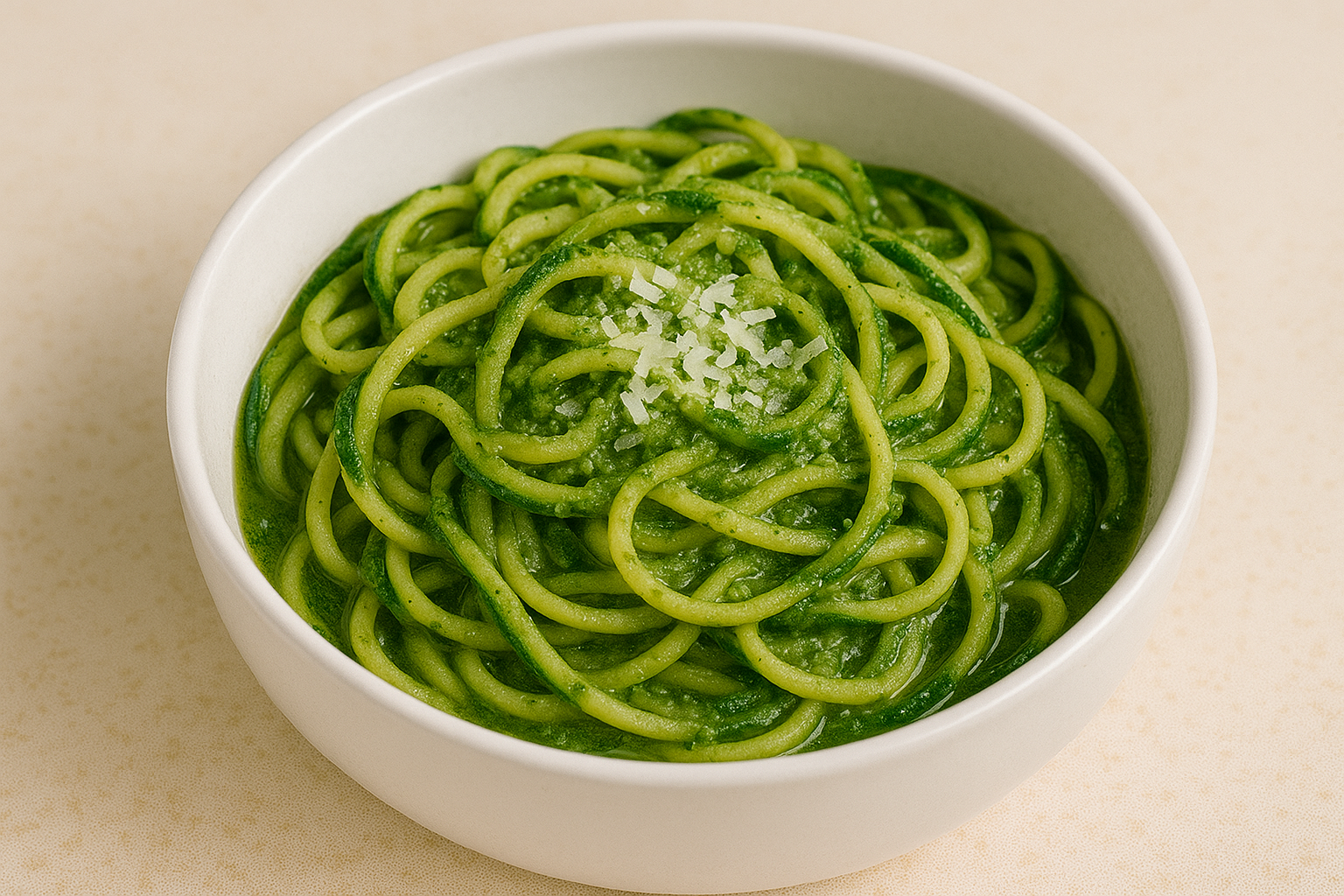 Zucchini Noodles with Pesto