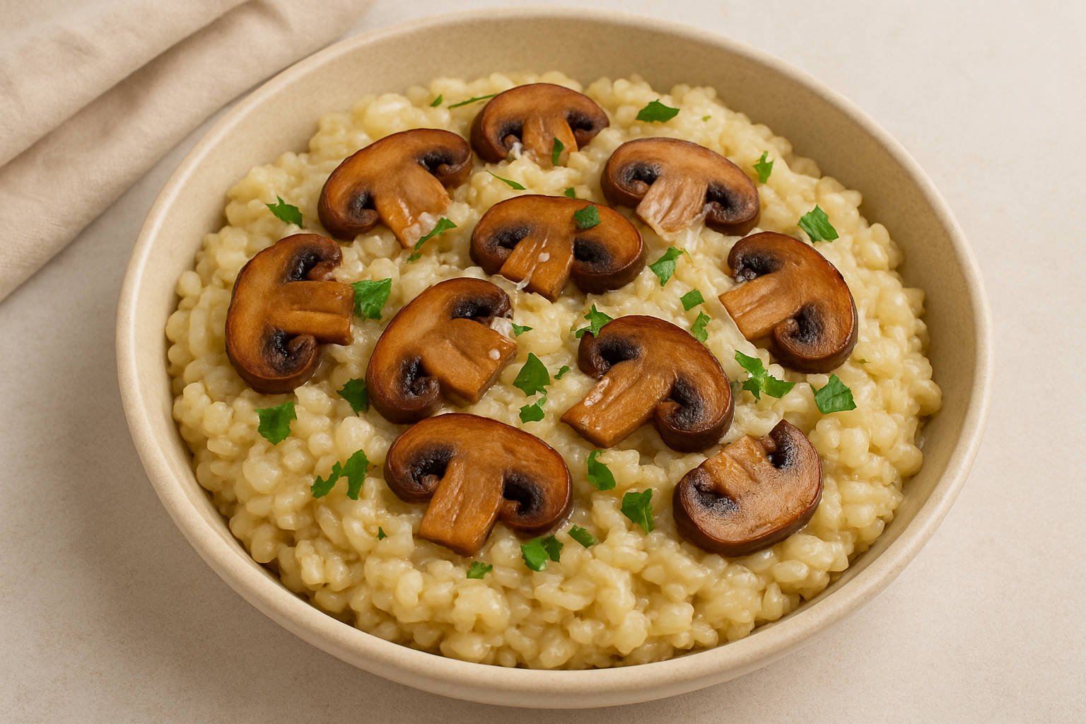 Mushroom Risotto