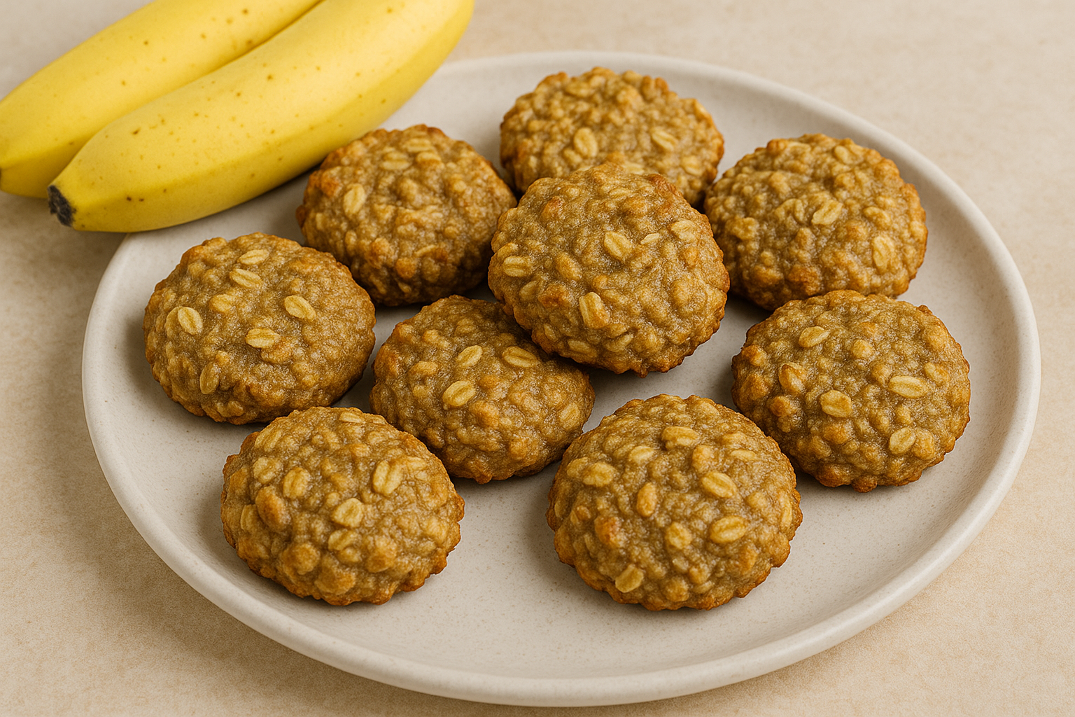 Banana Oat Cookies