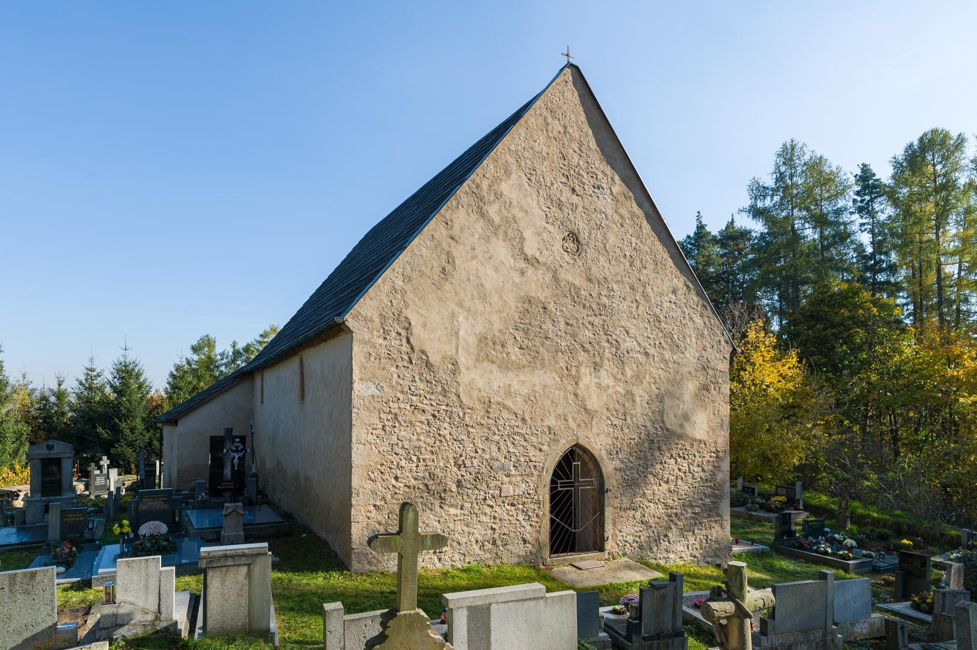Kostel sv. Jiří v Řečici v krajině Vysočiny