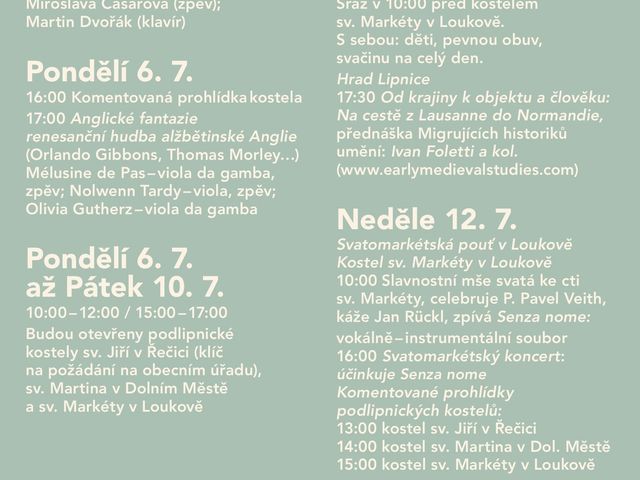 Týden pro podlipnické kostely 2020 – fotografie 3