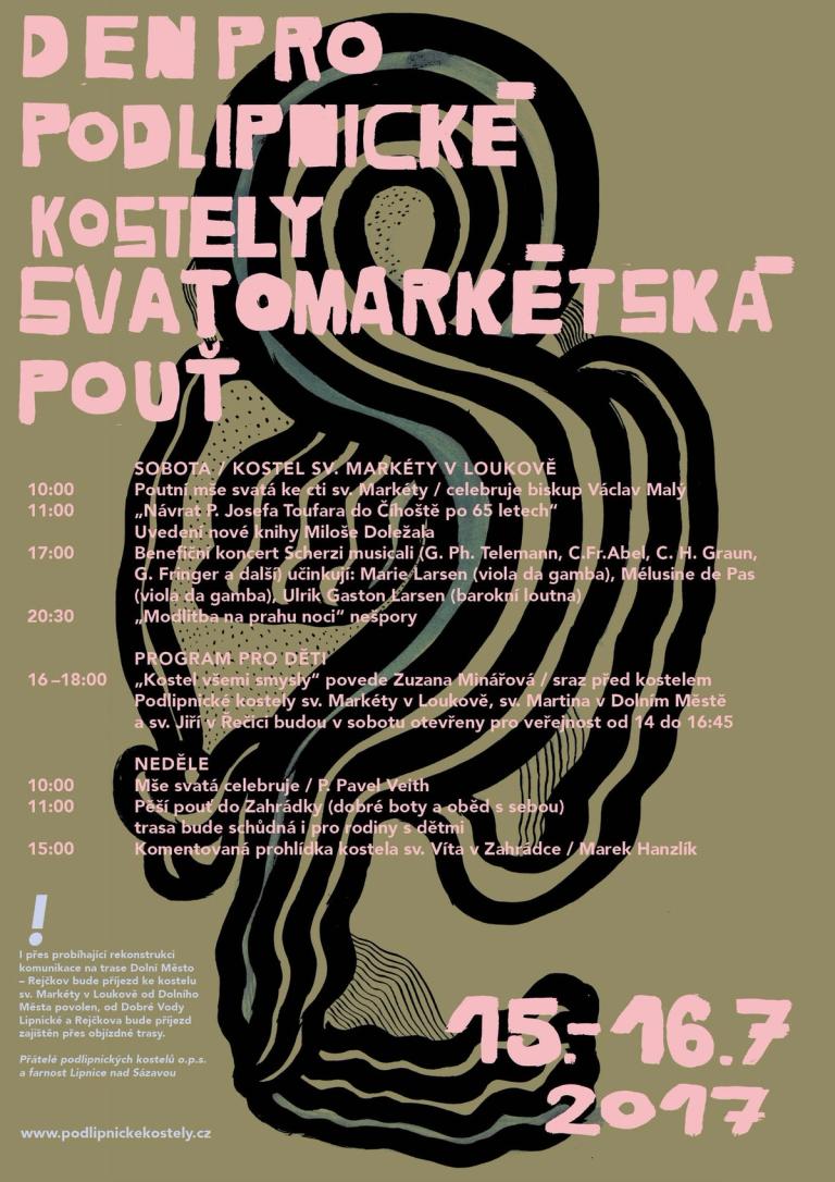 Úvodní obrázek k akci Den pro podlipnické kostely a Svatomarkétská pouť
