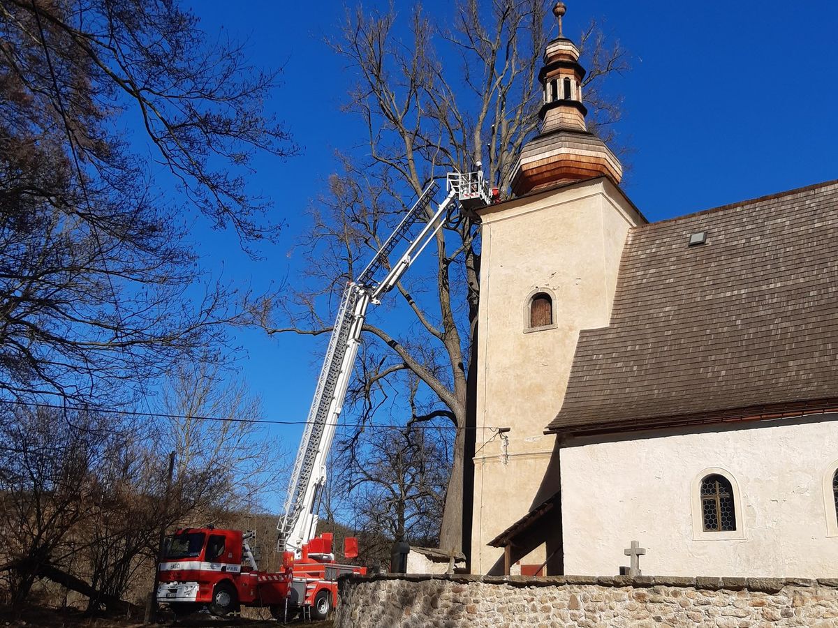 Úvodní fotografie – Opravy kostela sv. Markéty