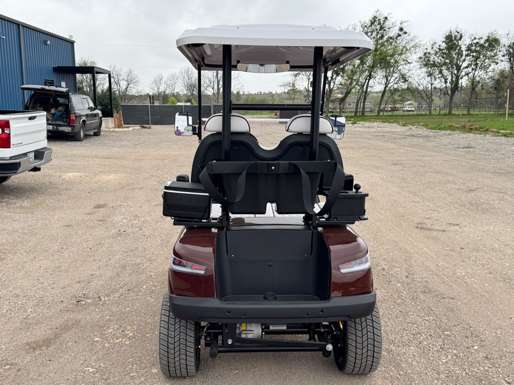 Lifted 2 Seater Maroon/White