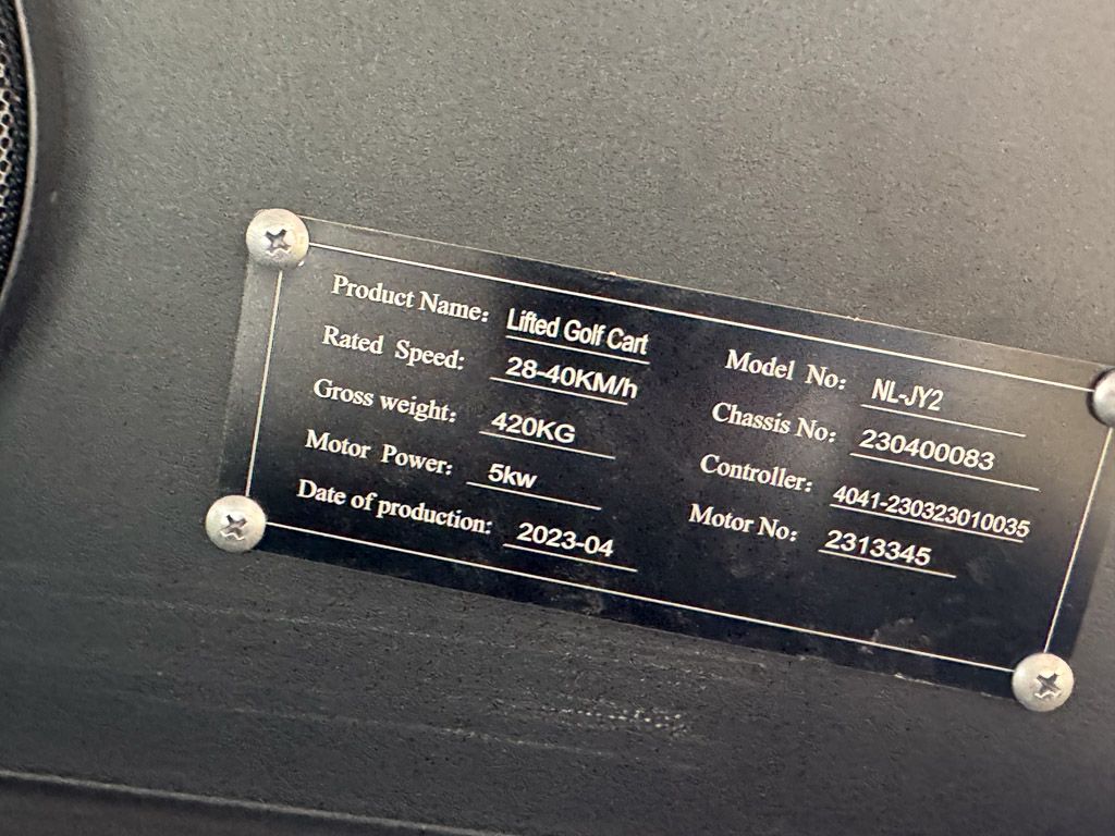 Lifted 2 Seater Maroon/White