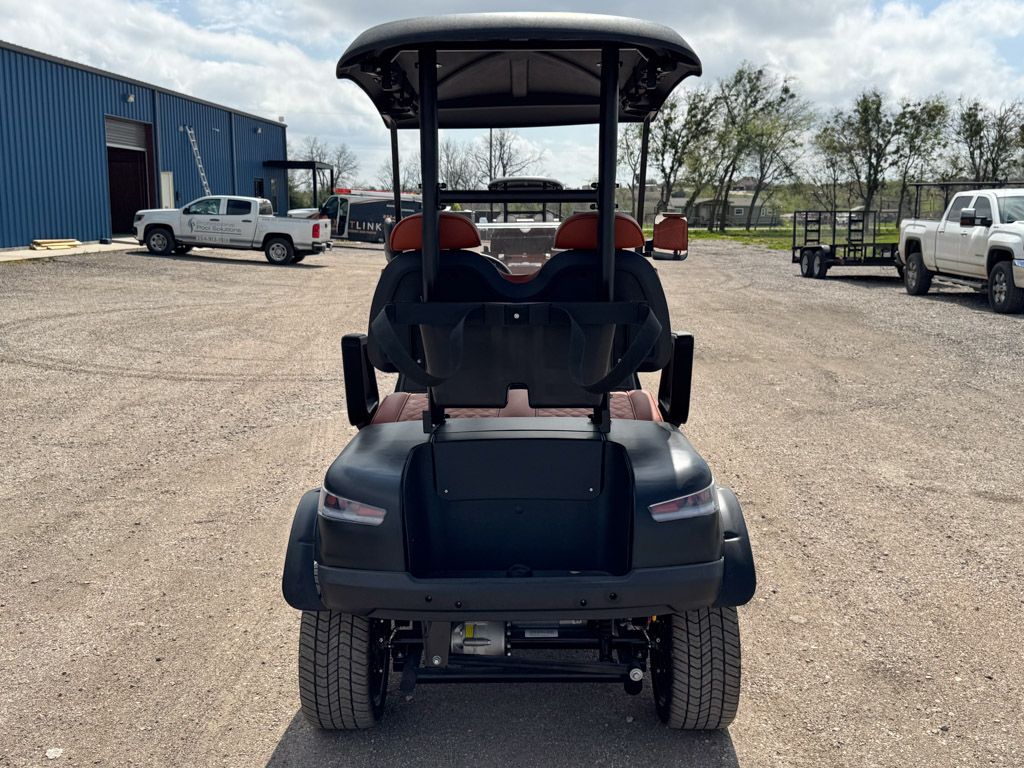 Lifted 2 Seater Black/Saddle Brown