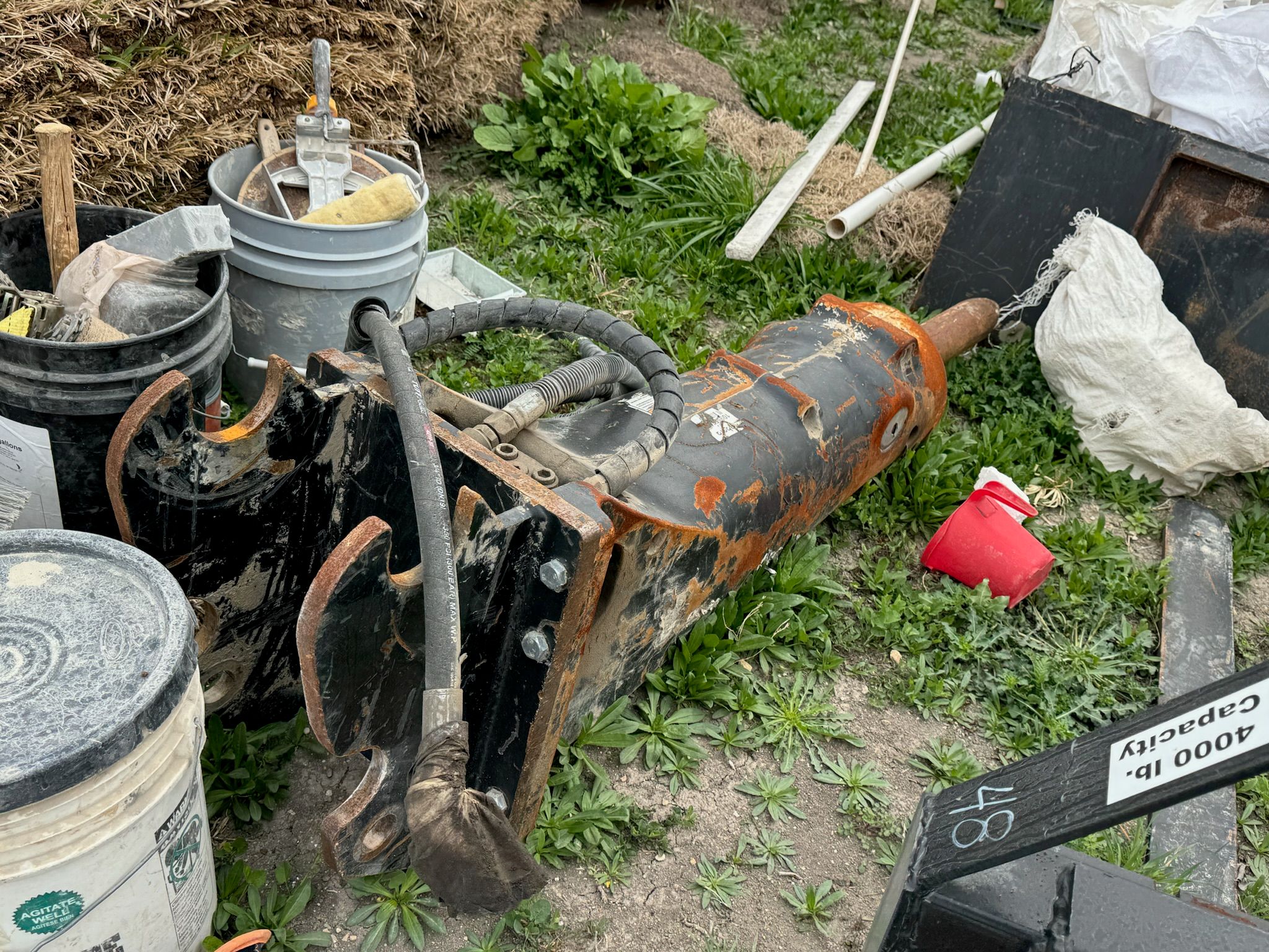 Current attachment fits 9k to 12k excavator