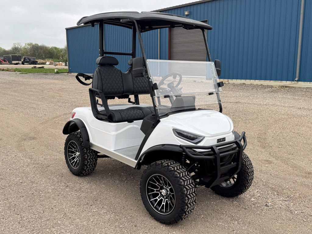 Lifted 2 Seater White/Black