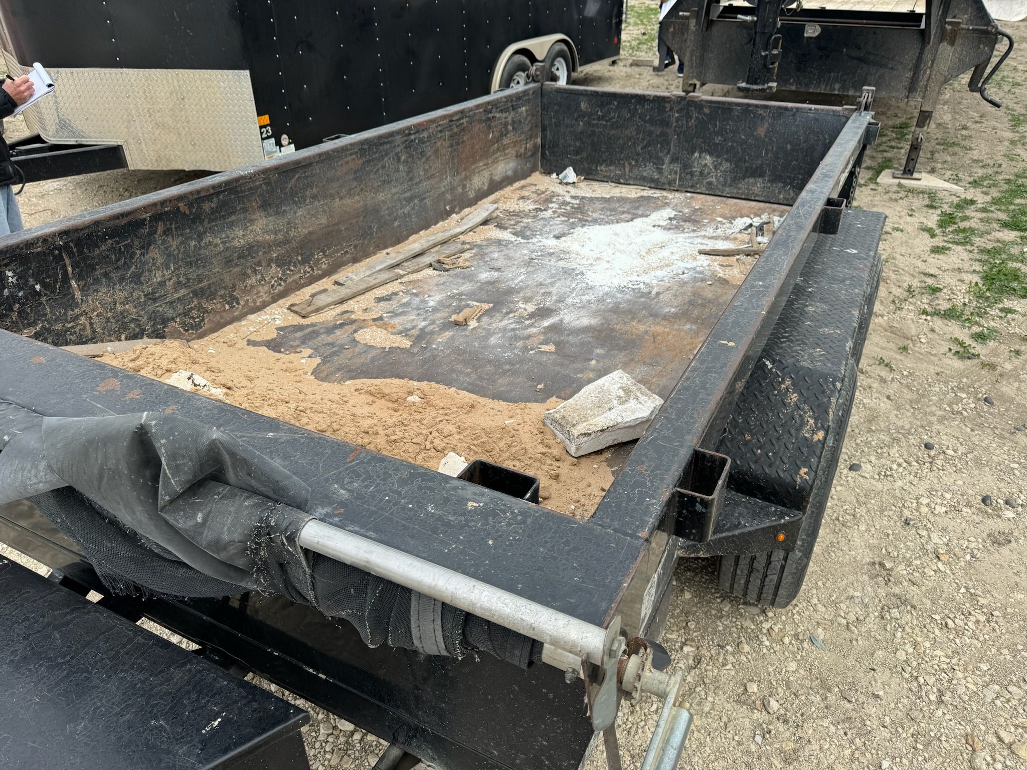 DS601025 | 60” x 10’, 10k lbs gross weight, Mini Dump, Tandem Axle