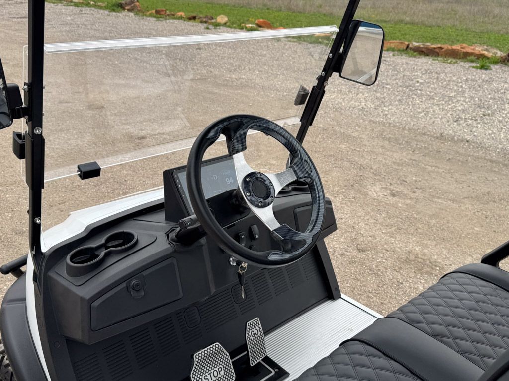 Lifted 2 Seater White/Black