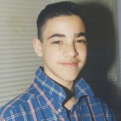 Christopher as a young person