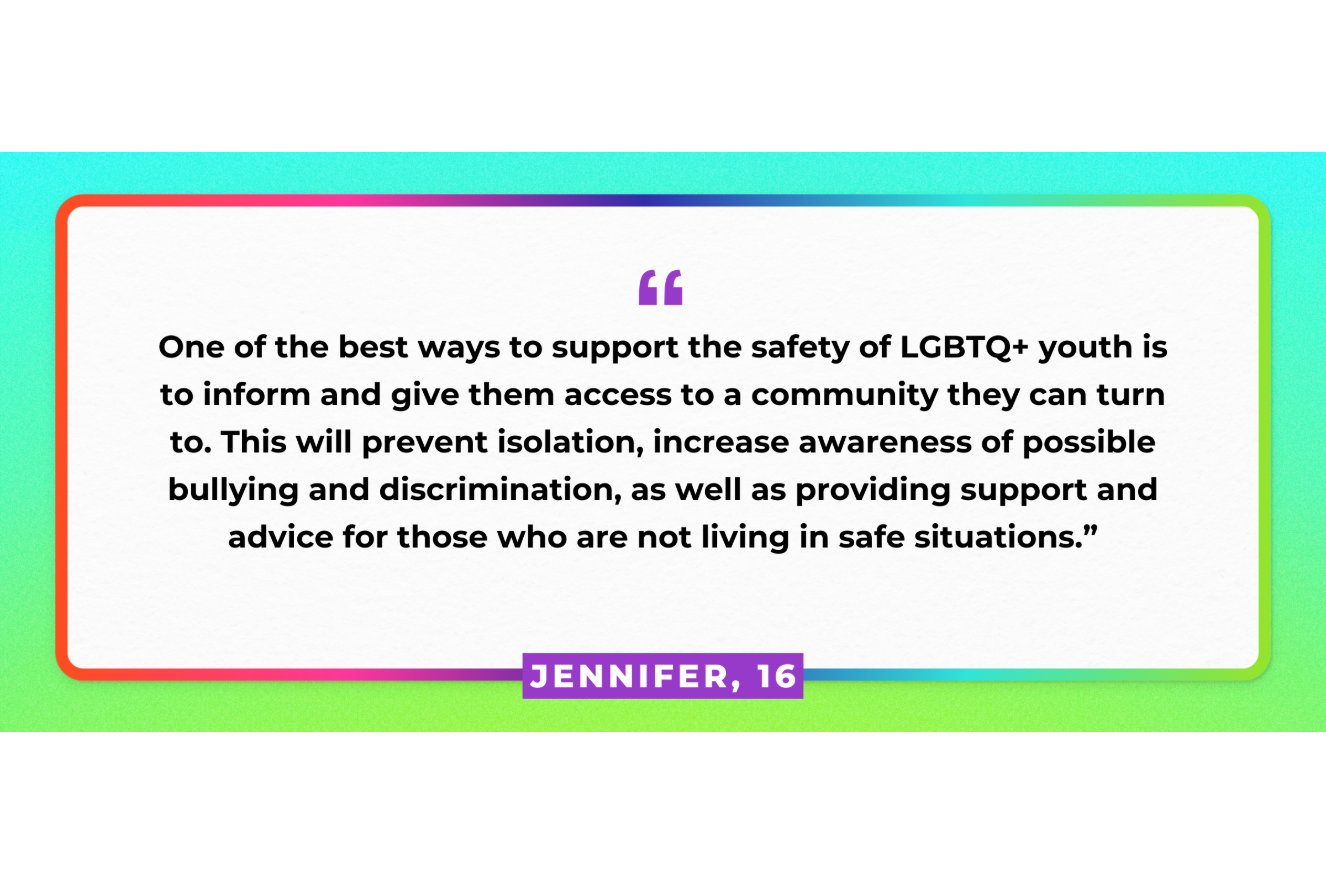 Grand gestures and long talks about acceptance make for good stories, but the best memories come from the casual moments that are almost invisibly queer to everyone other than us. Sam, 17.