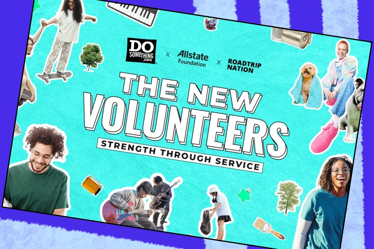 The New Volunteers program sponsored by Allstate Foundation