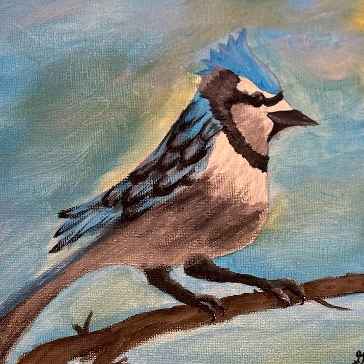 Painting of a bird