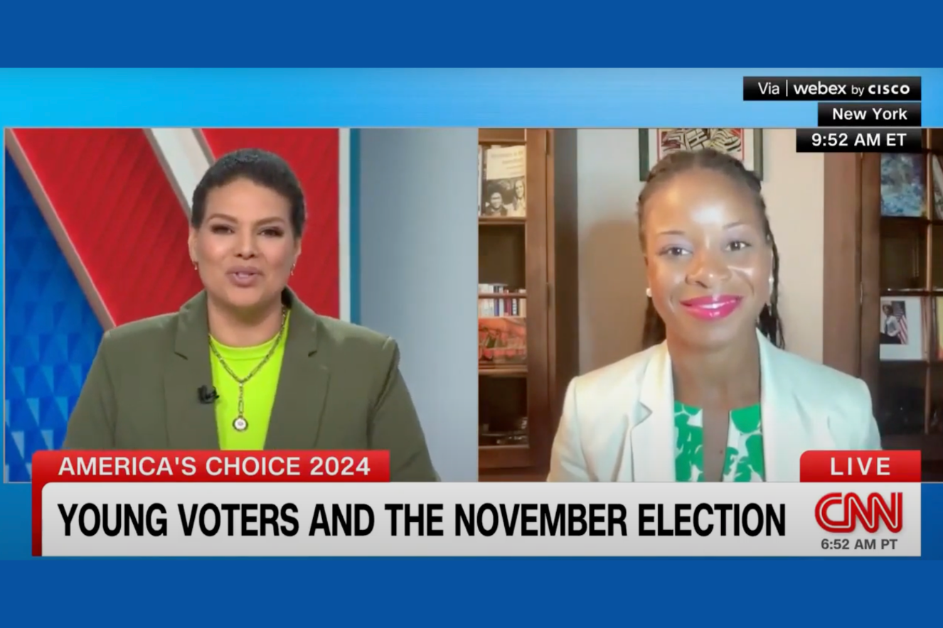 CNN's Sara Sidner interviews DoSomething CEO DeNora Getachew about youth voting perspectives.