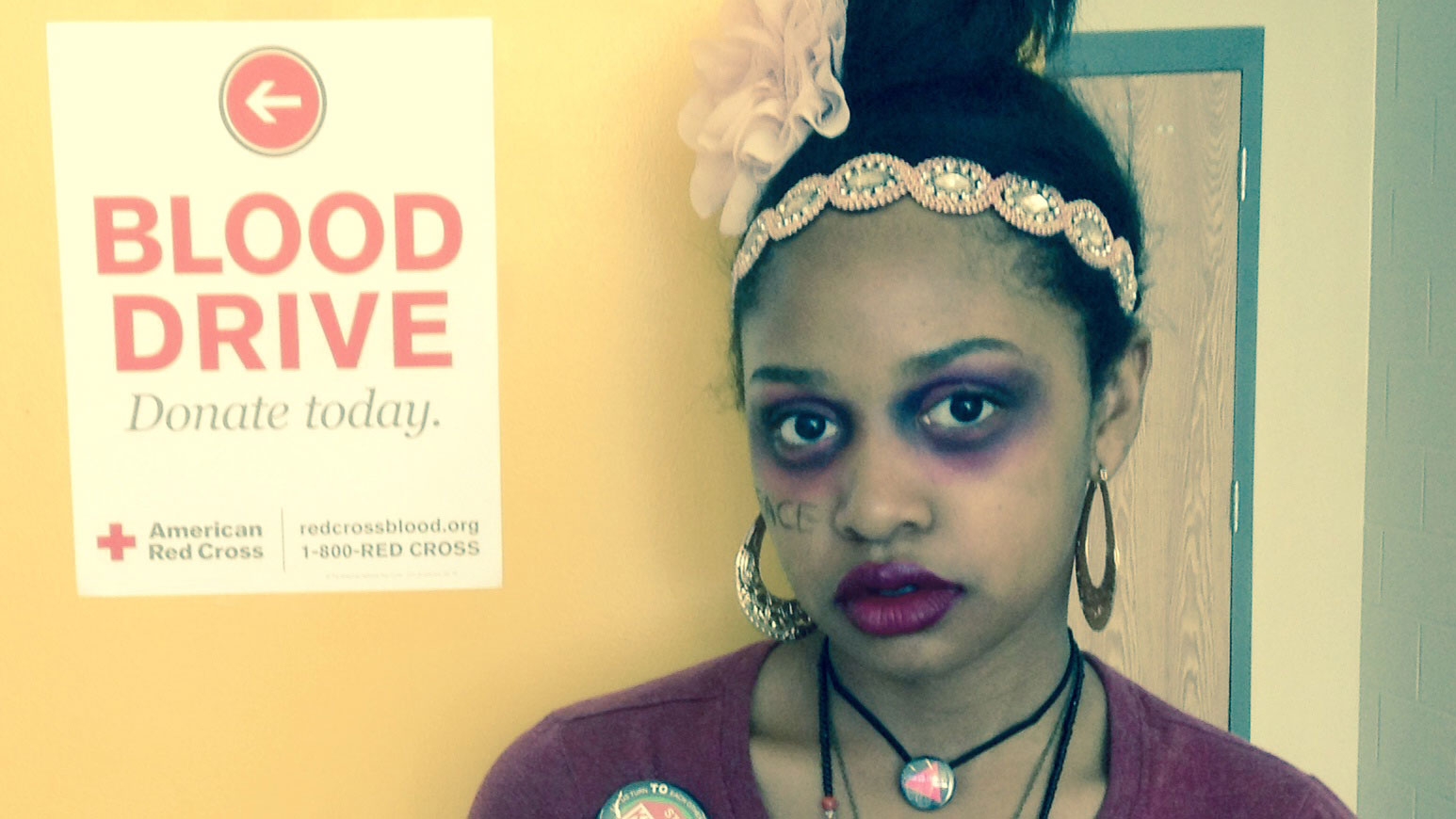 Zombie Blood Drive: Host one at your school and help stock blood banks.