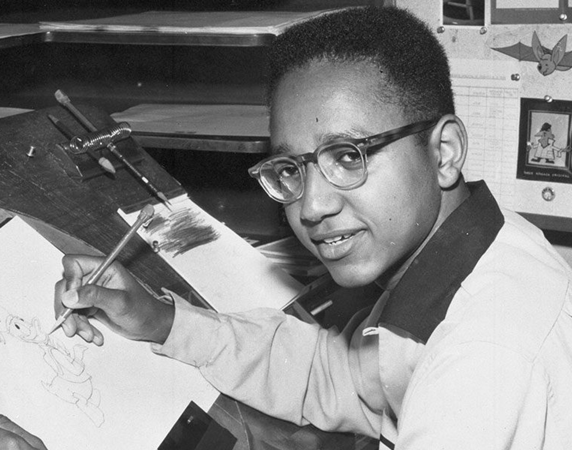 Disney cartoonist Floyd Norman