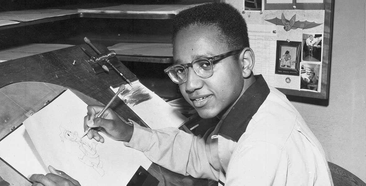 Disney cartoonist Floyd Norman