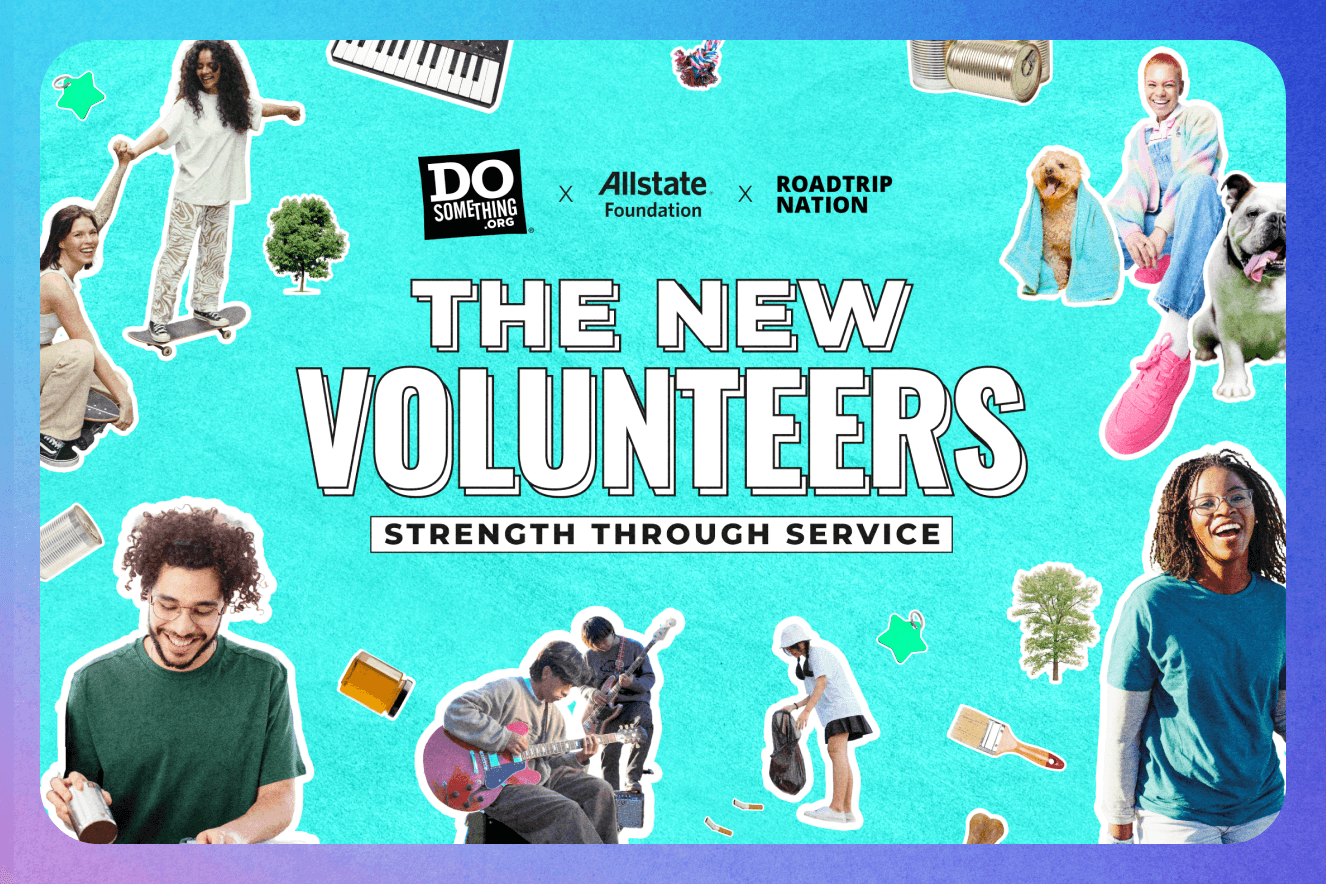 The New Volunteers program sponsored by Allstate Foundation