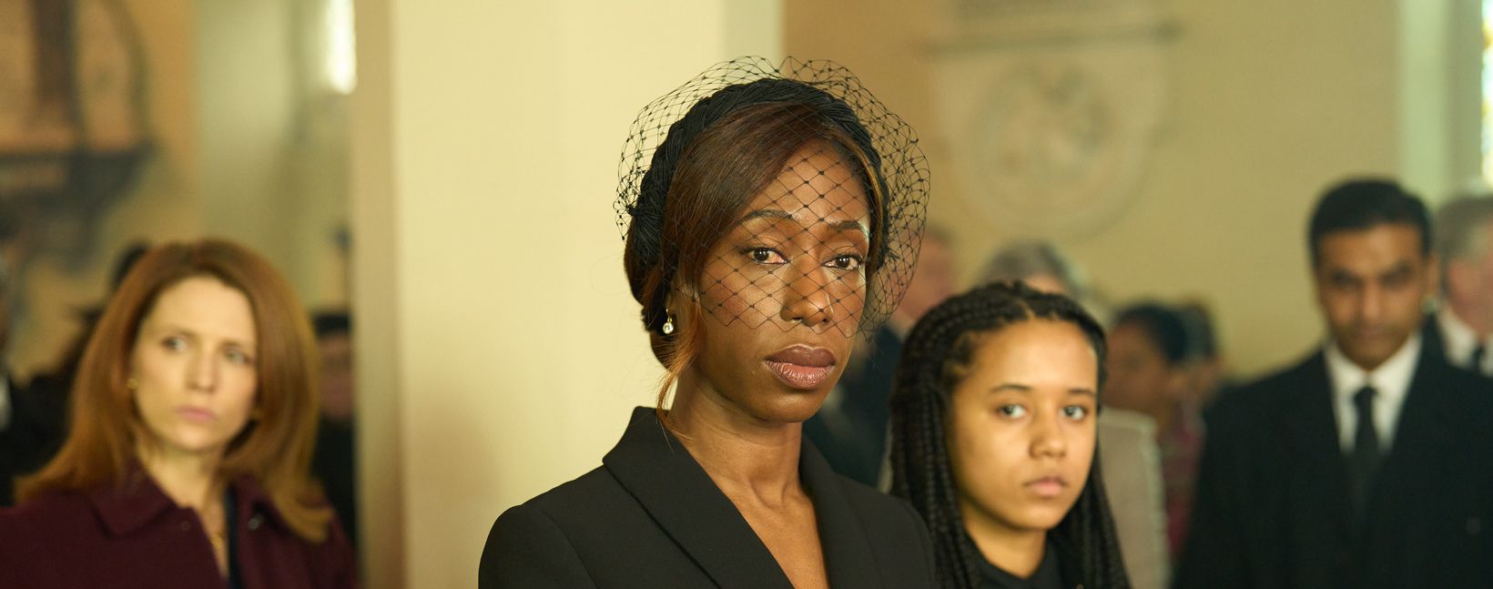 Nikki Amuka-Bird as Sally Wright and Eden Hollingsworth as Daisy