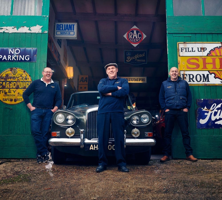 (L-R) Paul Mathewson, Derek Mathewson and Dave Mathewson