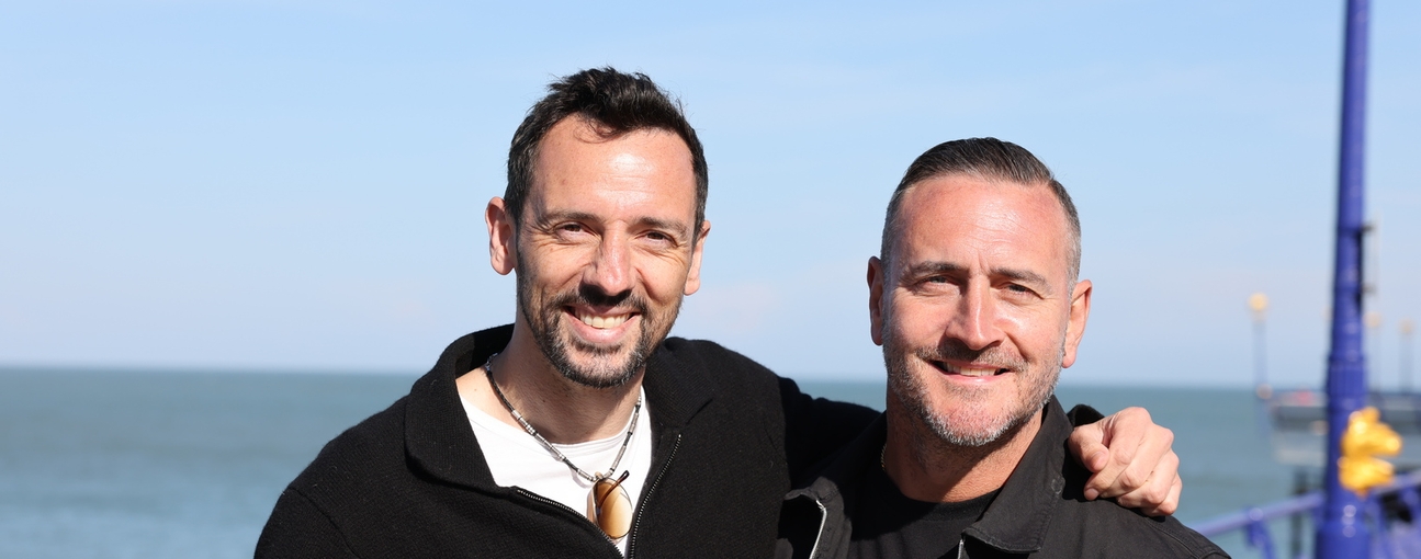 (L-R) Ralf Little and Will Mellor