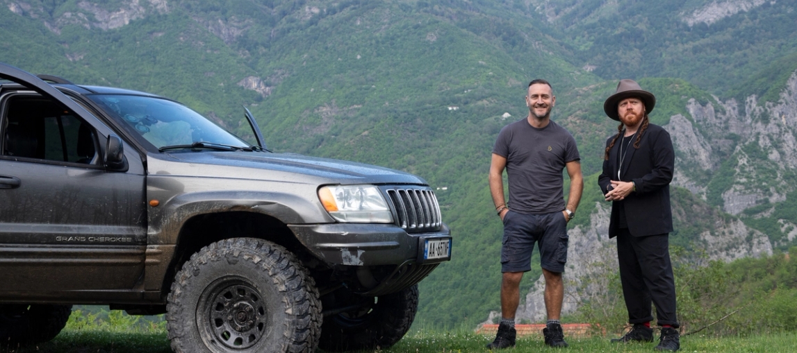 (L-R) Will Mellor and Keith Lemon