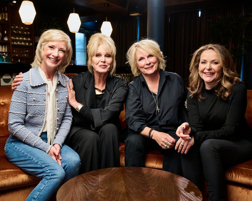 Jane Horrocks, Joanna Lumley, Jennifer Saunders and Julia Sawalha
