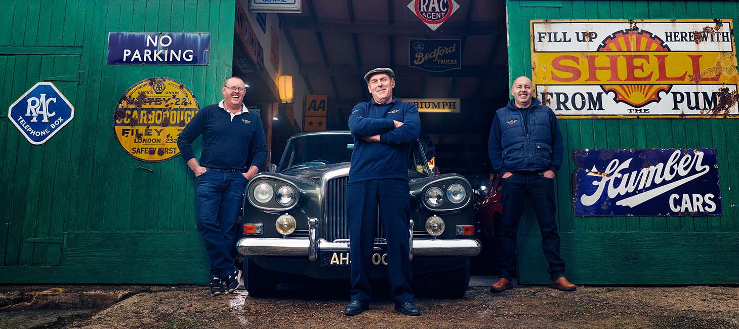 (L-R) Paul Mathewson, Derek Mathewson and Dave Mathewson