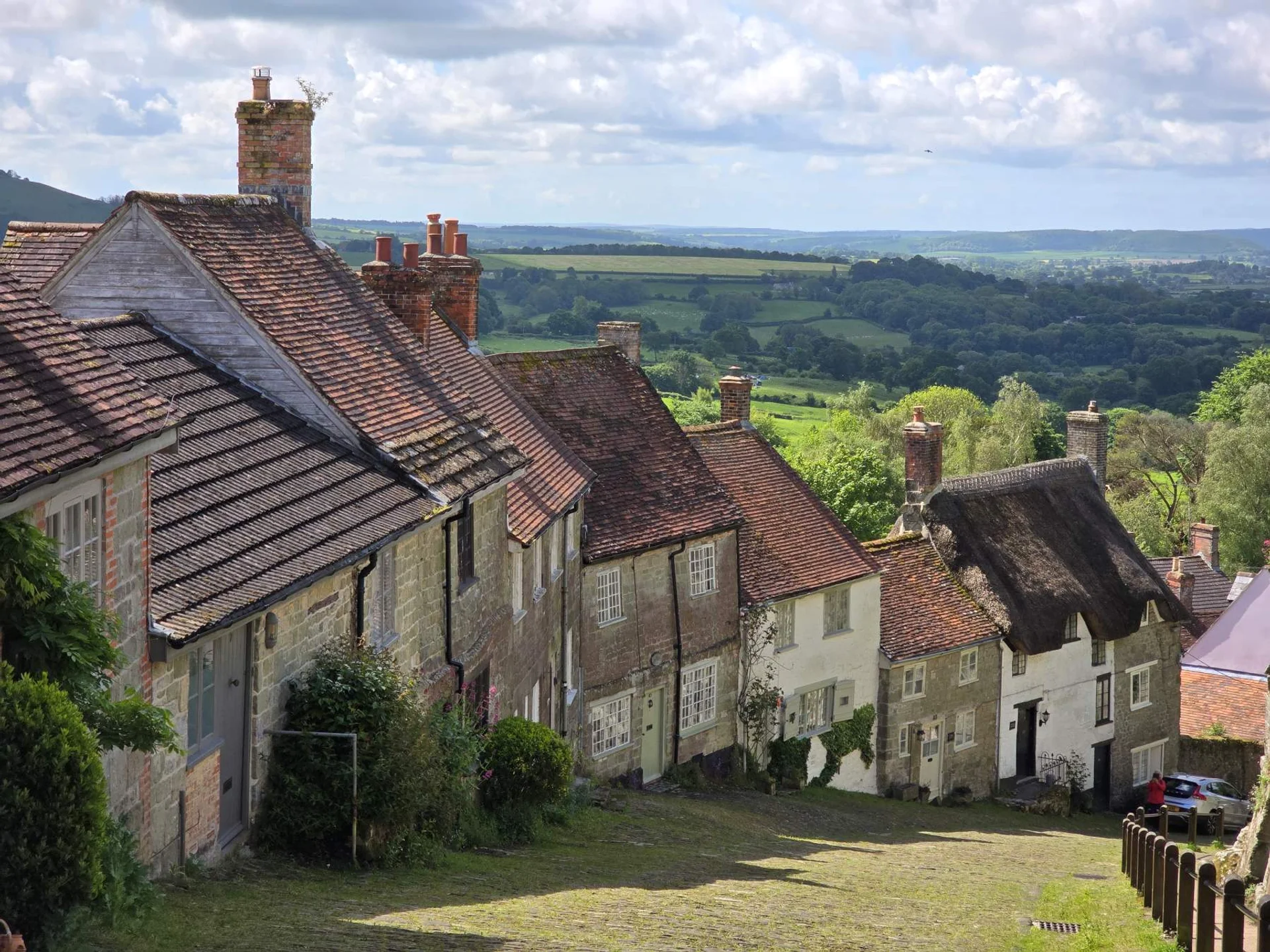Shaftesbury, Dorset - historic hilltop town