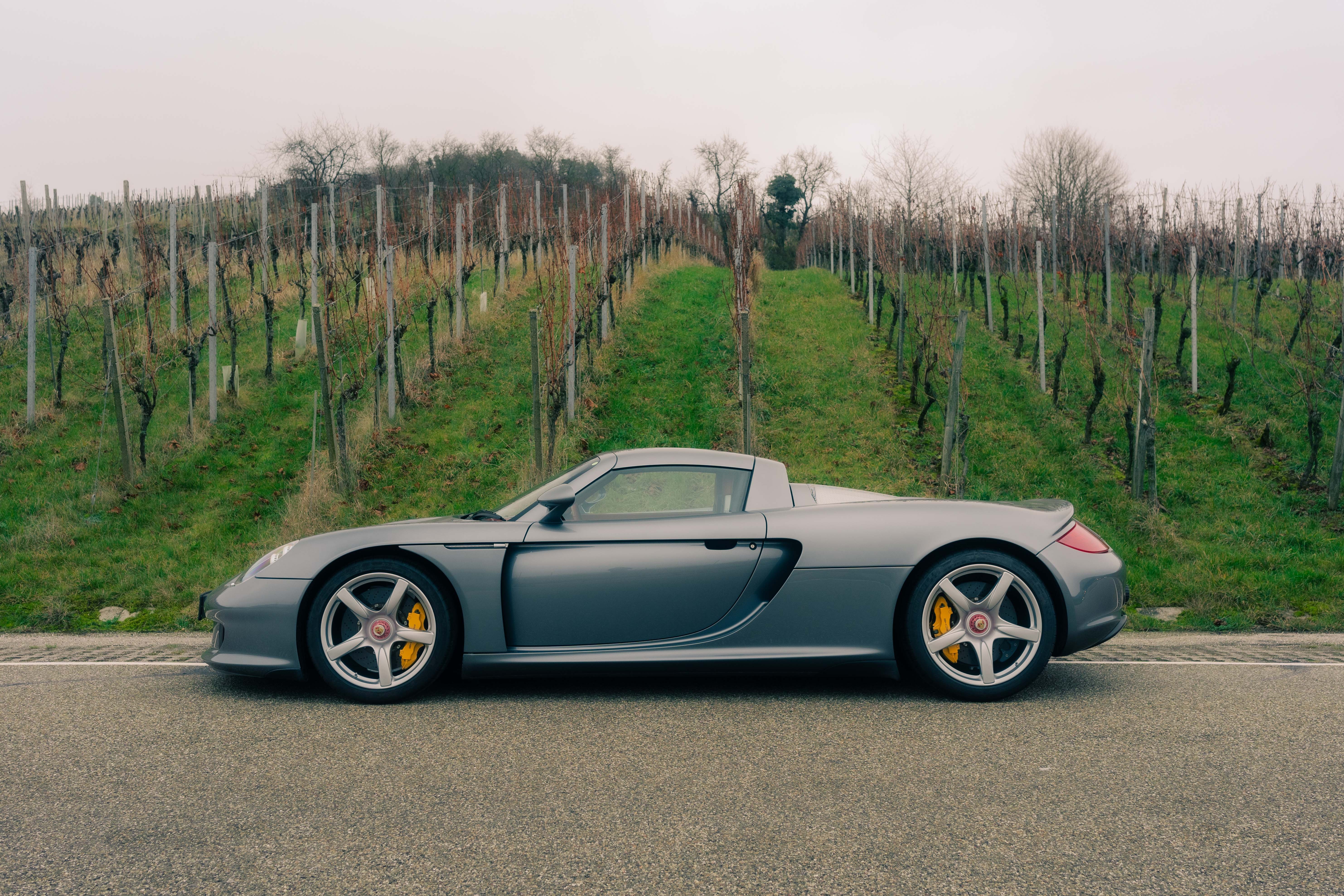 View 2004 Porsche Carrera GT (Grey) for sale exterior image (6)