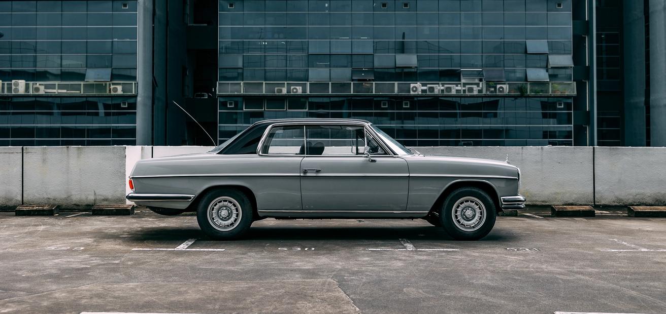 View 1970 Mercedes Benz 250CE for sale exterior image (7)