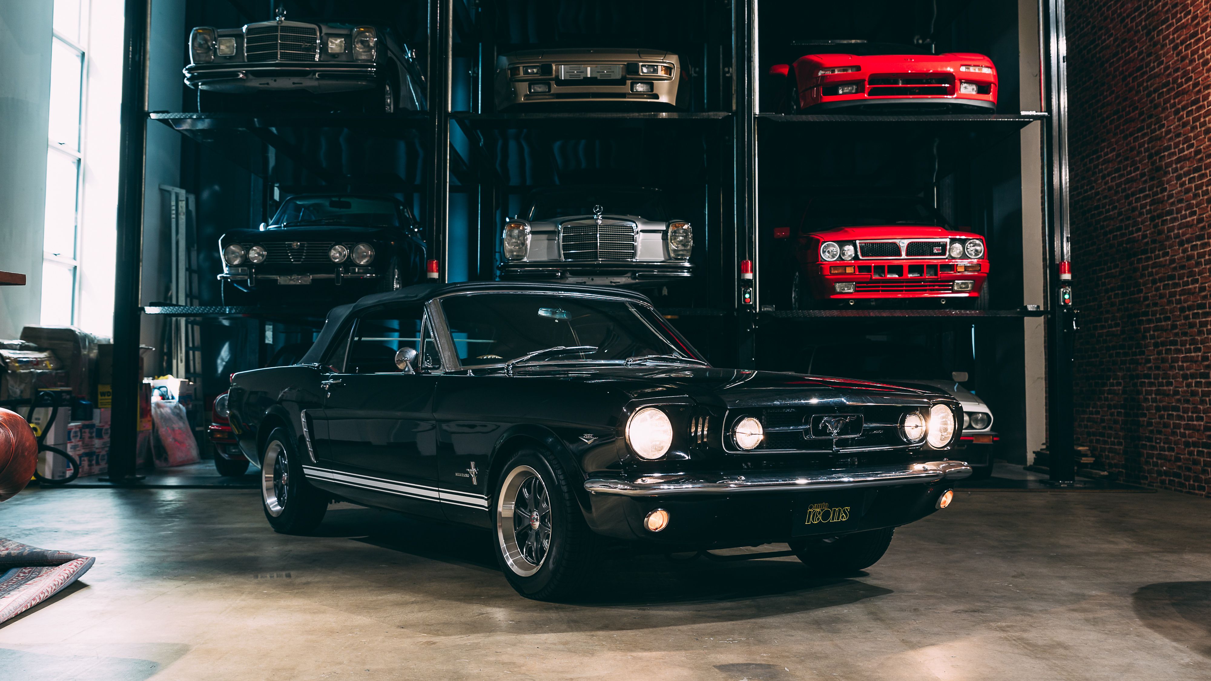 View the exterior of the 1965 Ford Mustang Covertible 289 for sale (2)