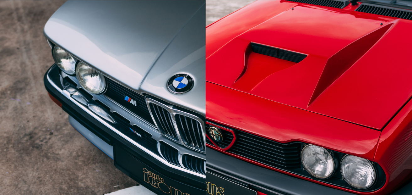 The Underground Rivalry: BMW E12 M535i vs. Alfa Romeo GTV6 3.0
