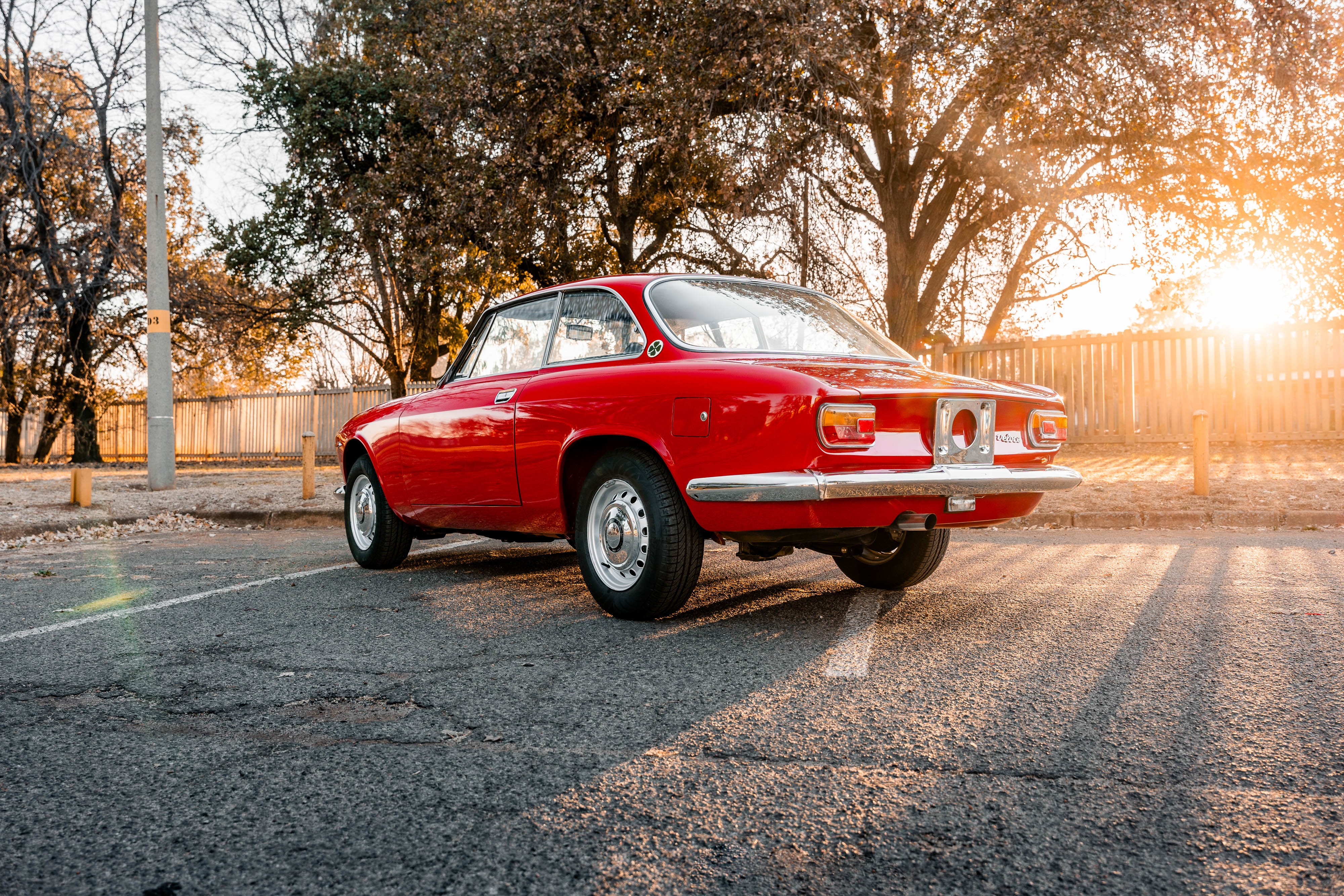 View 1969 Alfa Romeo Giulia Sprint GT Veloce (red) for sale exterior image (6)