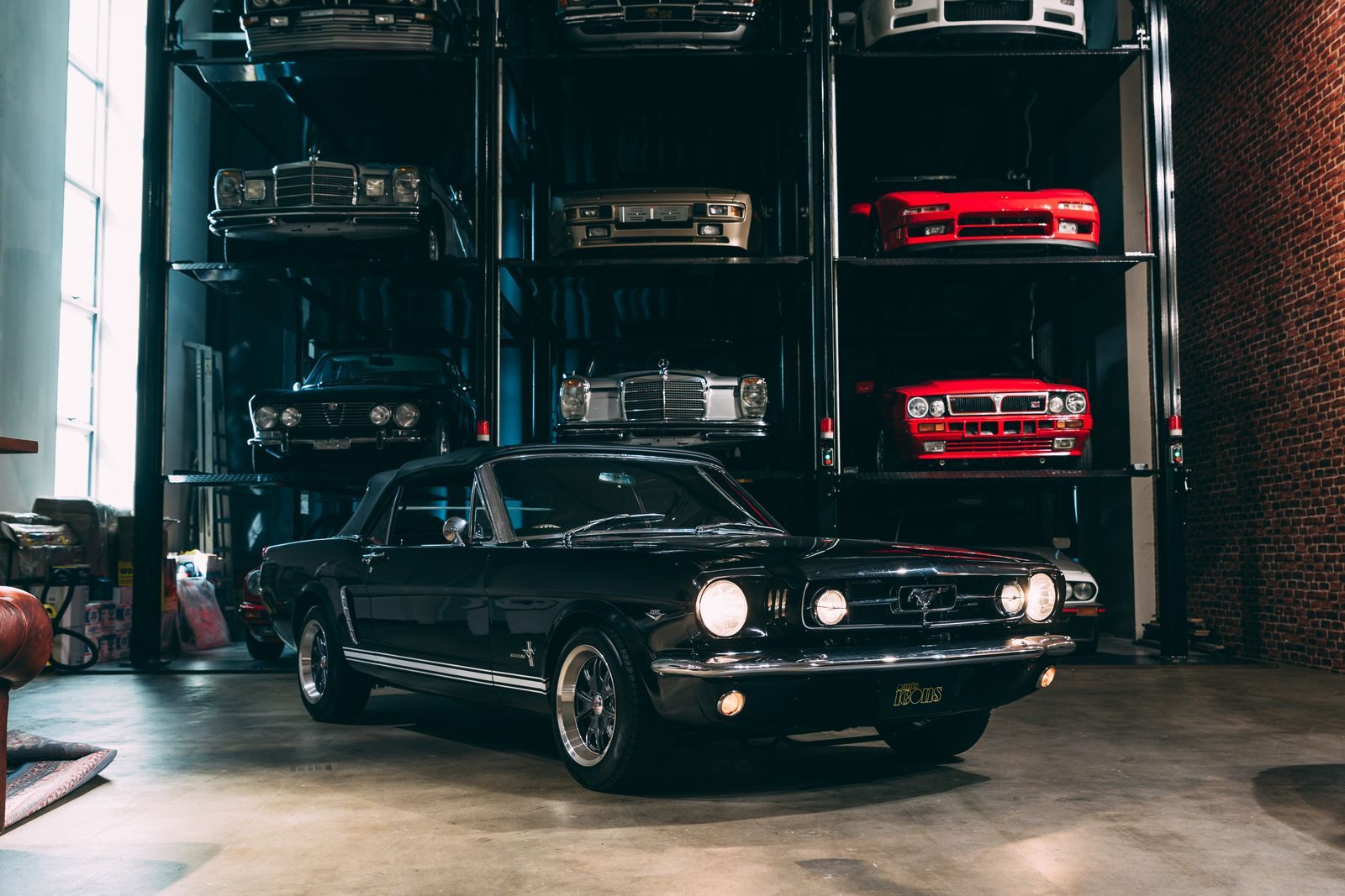 View the exterior of the 1965 Ford Mustang Covertible 289 for sale (1)