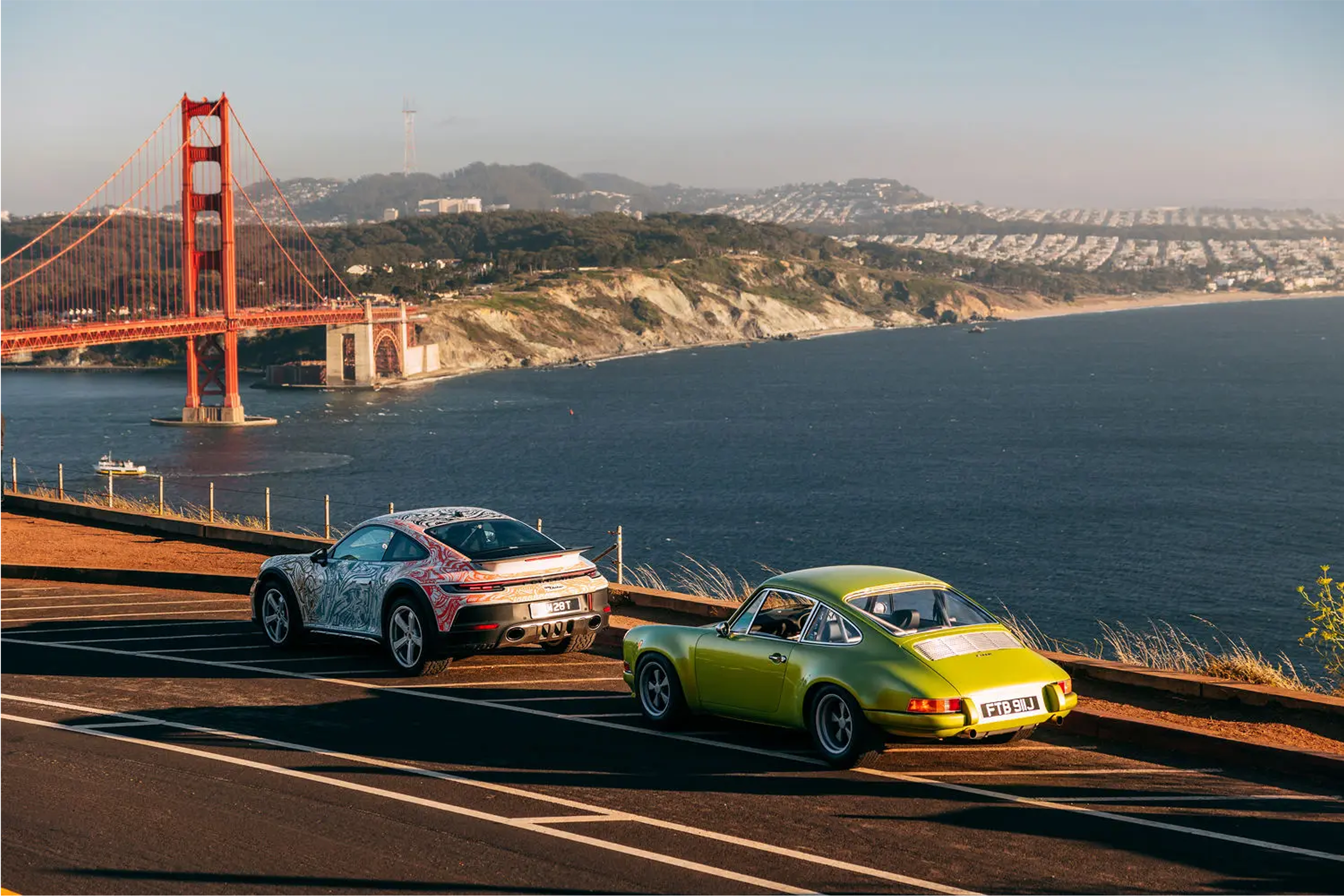 Porsche 911 Dakar and 1971 Porsche 911k Tuthill