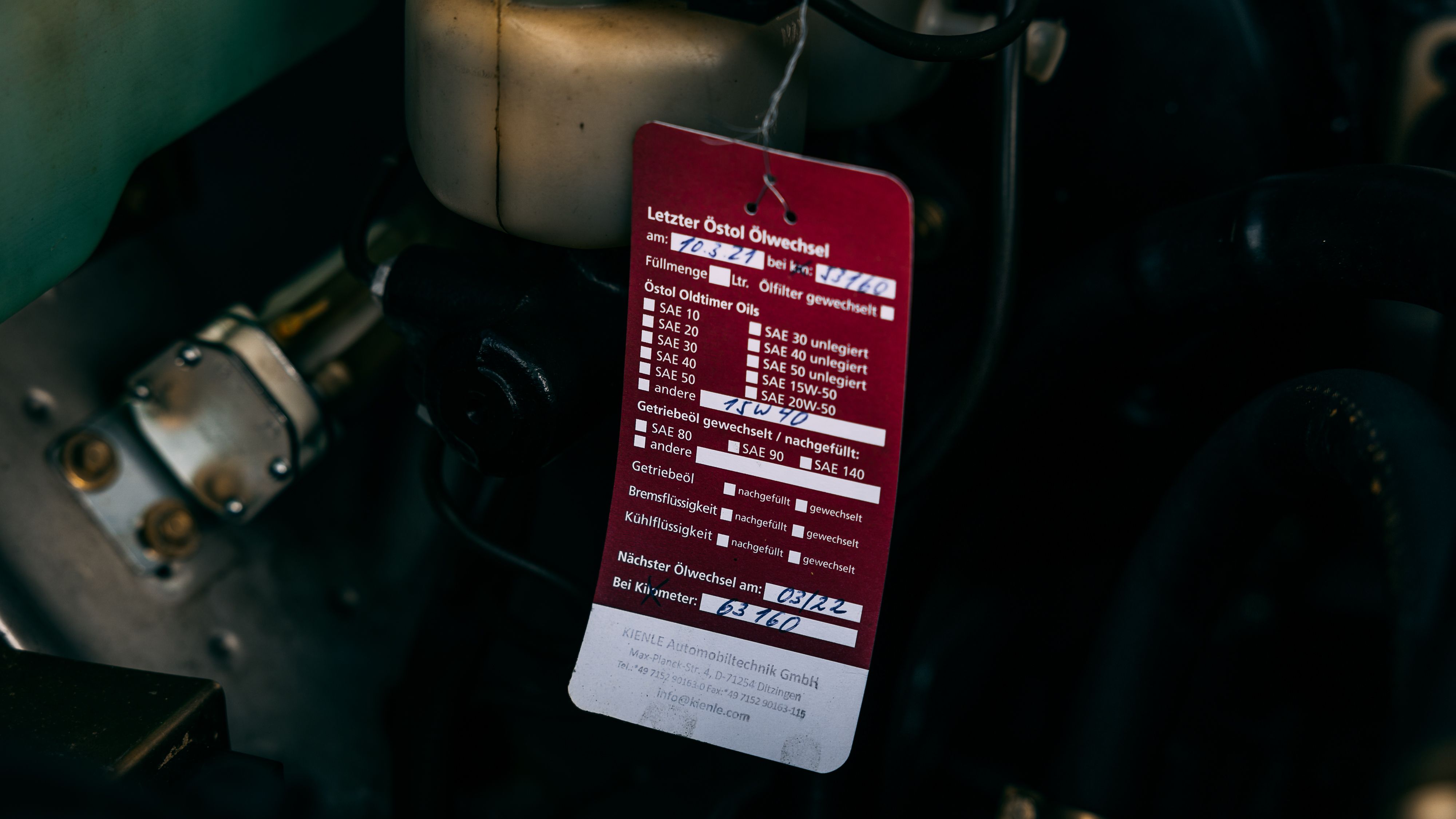 View the document of the 1973 Mercedes Benz 280CE W114 restored by Kienle Automobiltechnik for sale (1)