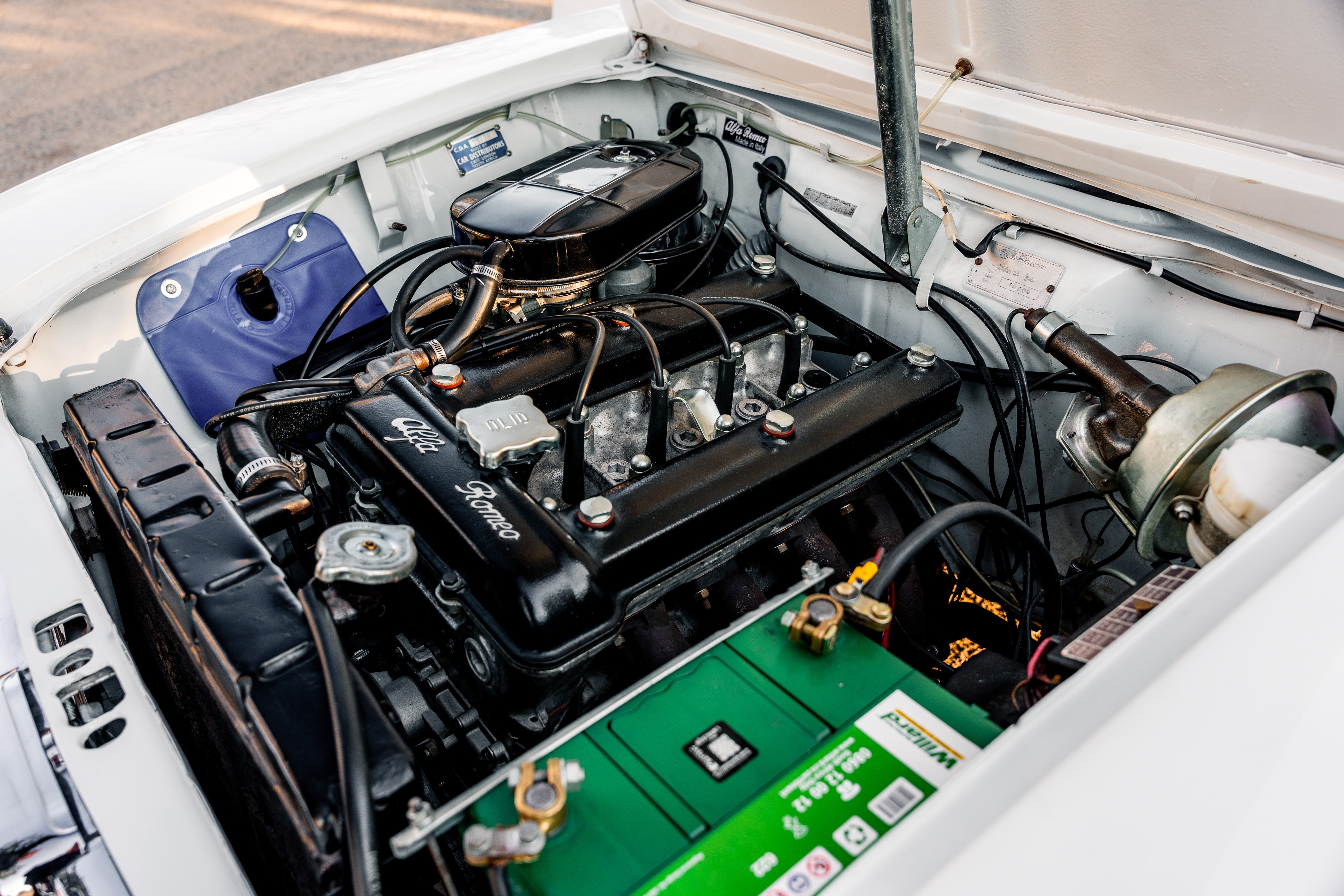 View the mechanic of the 1964 Alfa Romeo Giulia Ti for sale (3)