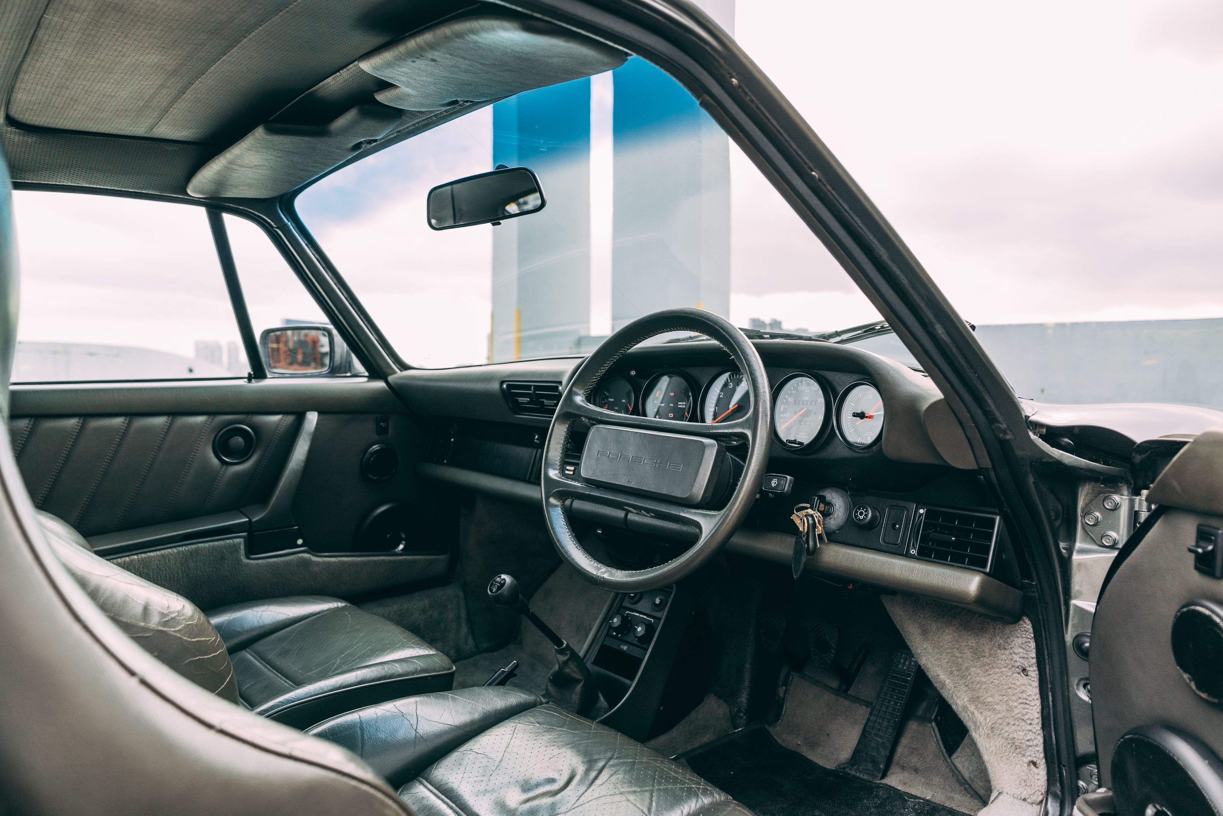 View the interior of the 1988 Porsche 911 Carrera Coupe G50 for sale (1)