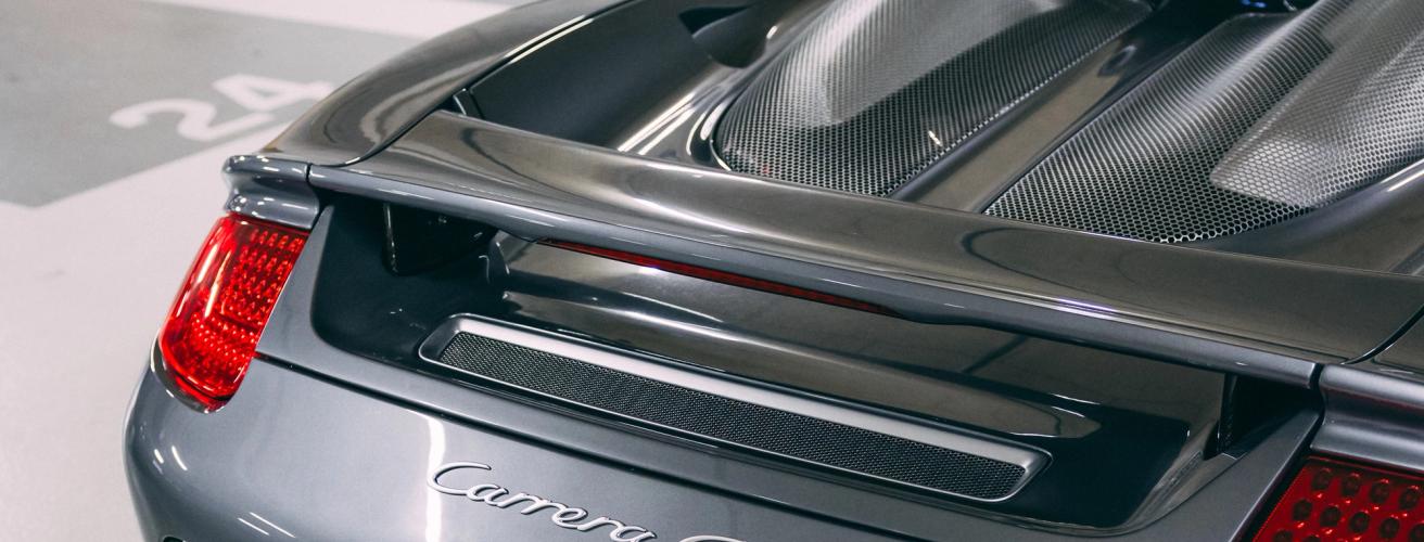 View the exterior of the 2004 Porsche Carrera GT (Grey) for sale (5)