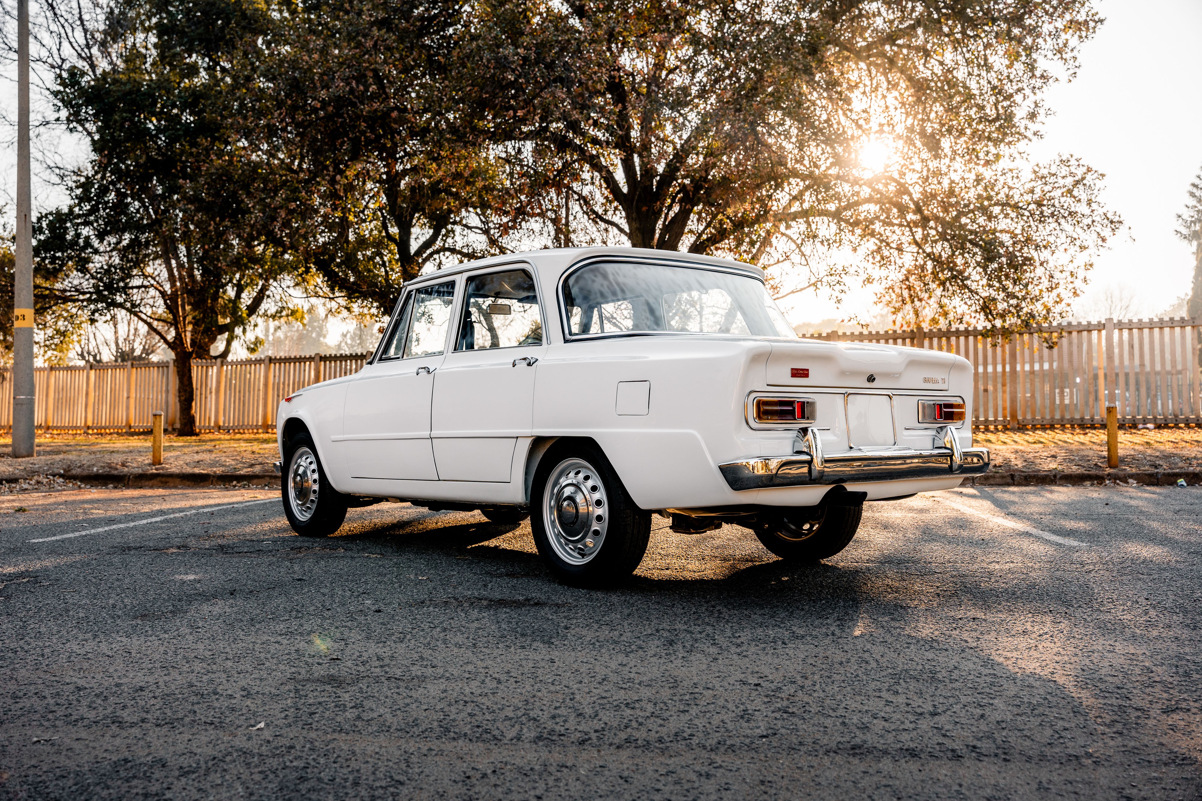 View the exterior of the 1964 Alfa Romeo Giulia Ti for sale (5)