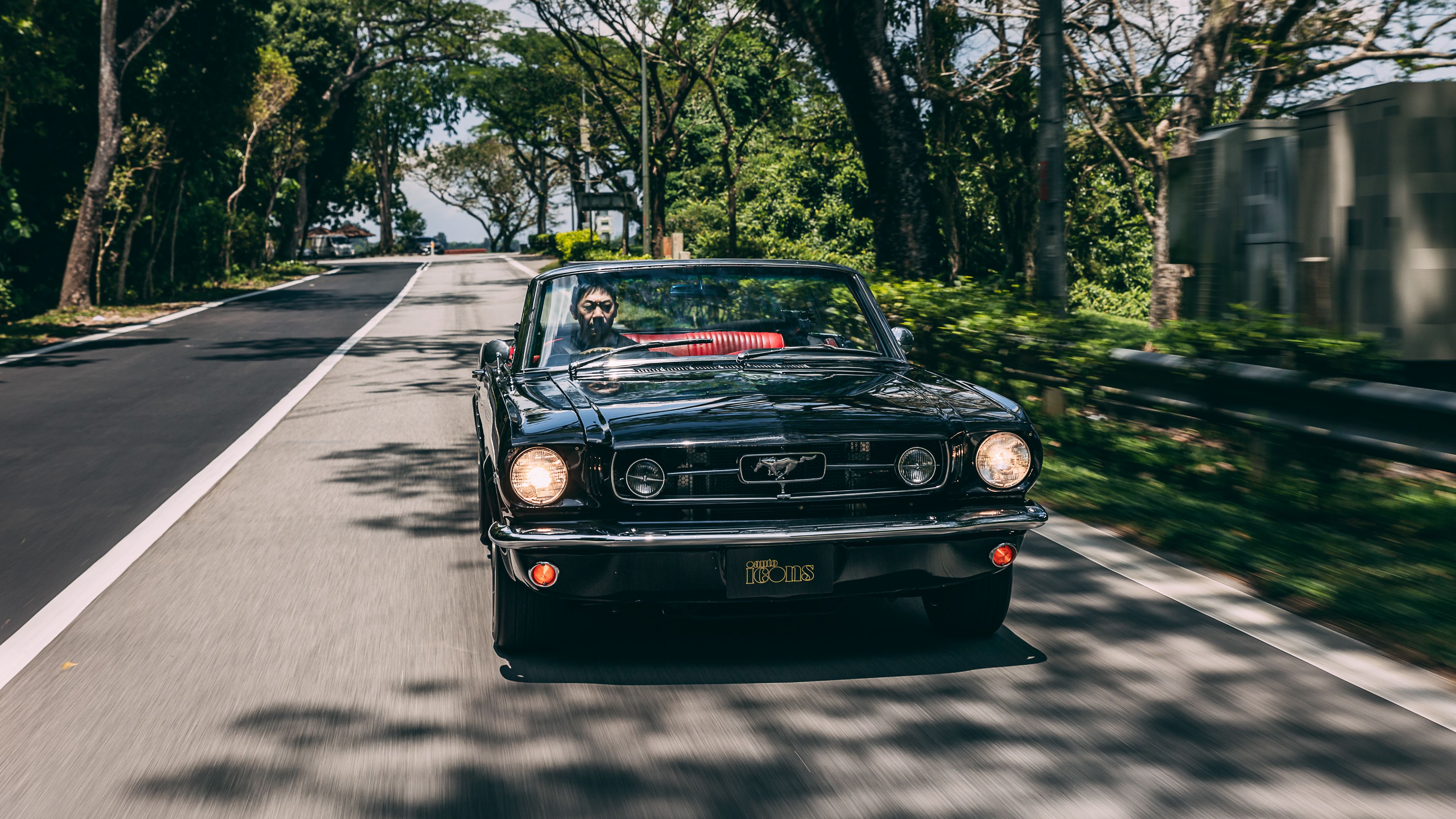 View the exterior of the 1965 Ford Mustang Covertible 289 for sale (5)