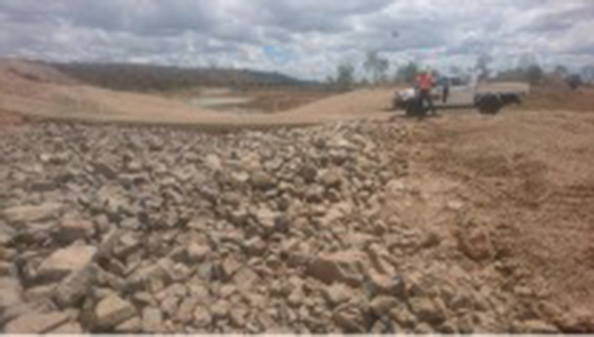 GOONYELLA HIGH WALL AND TAILINGS DAM