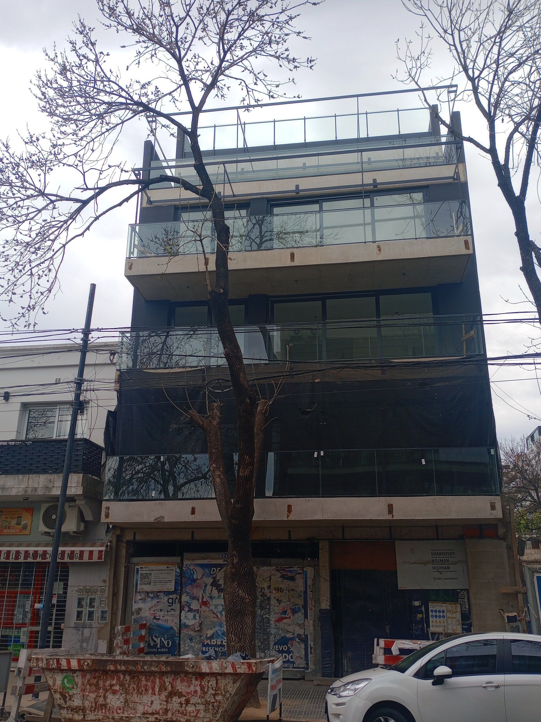 Obra en La Pampa 4222, C.A.B.A.